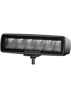 HELLA Black Magic LED Mini Light Bar - LED Off Road Driving Lights for Jeep Pickup Truck SUV ATV - 6.2" Flood Light with DT Cable and Wiring Harness  - Image 4