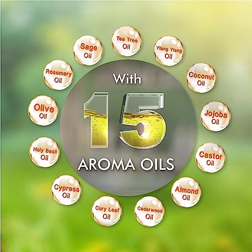 Vcare New Improved Herbal Hair Oil with Wonder Cap - 100ml - Image 2