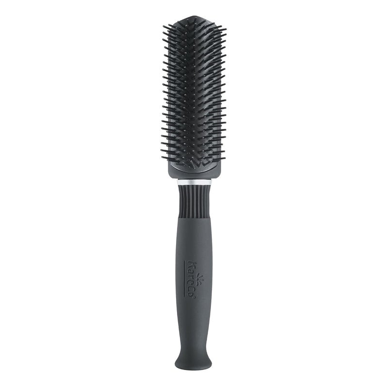 KareCo Classic Styling Brush 9 Rows  Hair Brush for BlowDrying  Styling  Detangling Separating Shaping  Defining Curls