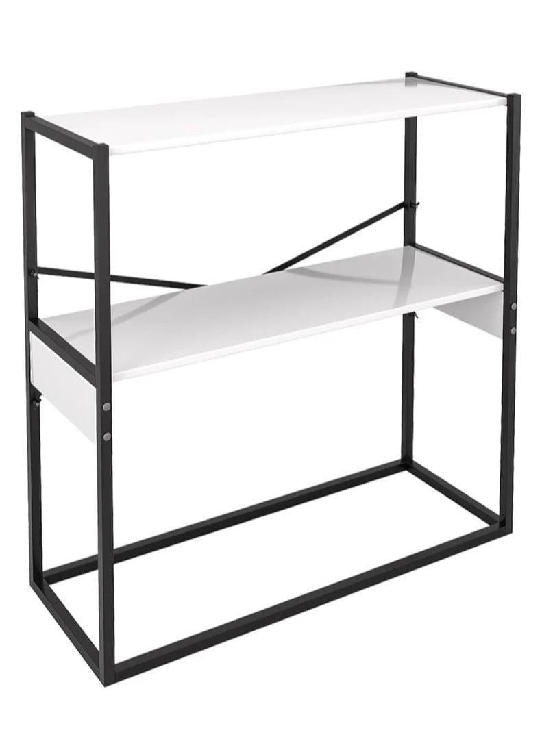 إكسبرت طاولة ركن القهوة، طاولة كونسول للمدخل وغرفة المعيشة ، ترتيب وتنيظم احتياجاتك، طاولة قهوة جانبية،   أبيض، خشبEI-306 - Image 2