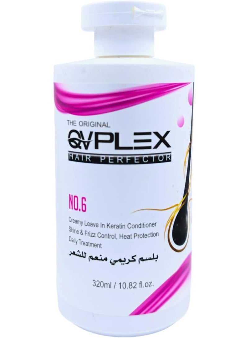 QVPLEX Moisture Smooth Shampoo + Creamy Leave in Keratin Conditioner + Bonding Oil for Strengthens and Repair - Image 3