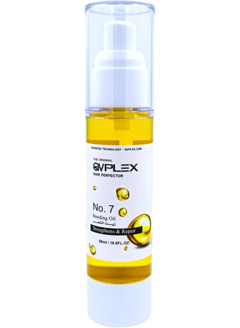QVPLEX Moisture Smooth Shampoo + Creamy Leave in Keratin Conditioner + Bonding Oil for Strengthens and Repair - Image 4