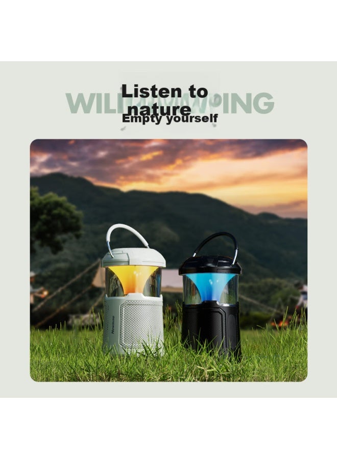 Newmine Wireless Bluetooth Speaker, Outdoor Camping, Car-mounted, Mini Portable, High-quality Sound, Computer Speaker, Subwoofer, Suitable For Apple, Huawei, Xiaomi, Beige - Image 1