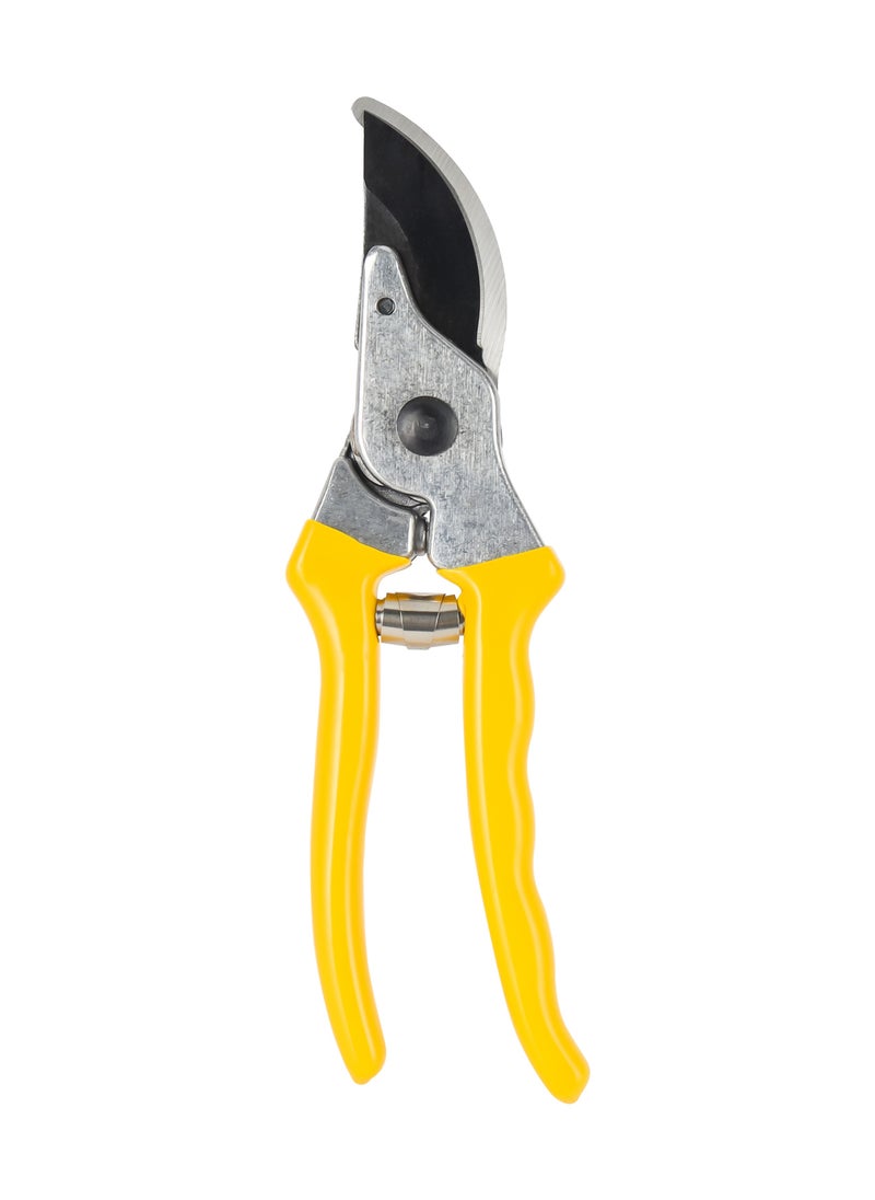 Epsilon - Epsilon 50 mm High Carbon Steel Pruning Shear- EPSGT1351/ Durable, Equipped with Comfortable Handle with PVC Dripping, Strong Aluminum Die Cast Construction/ Light-Weight, Heavy-Duty Plant Cutter, Ideal for Removing Unwanted Branches, Garden Use, Farm Use/ Black and Yellow - Image 1