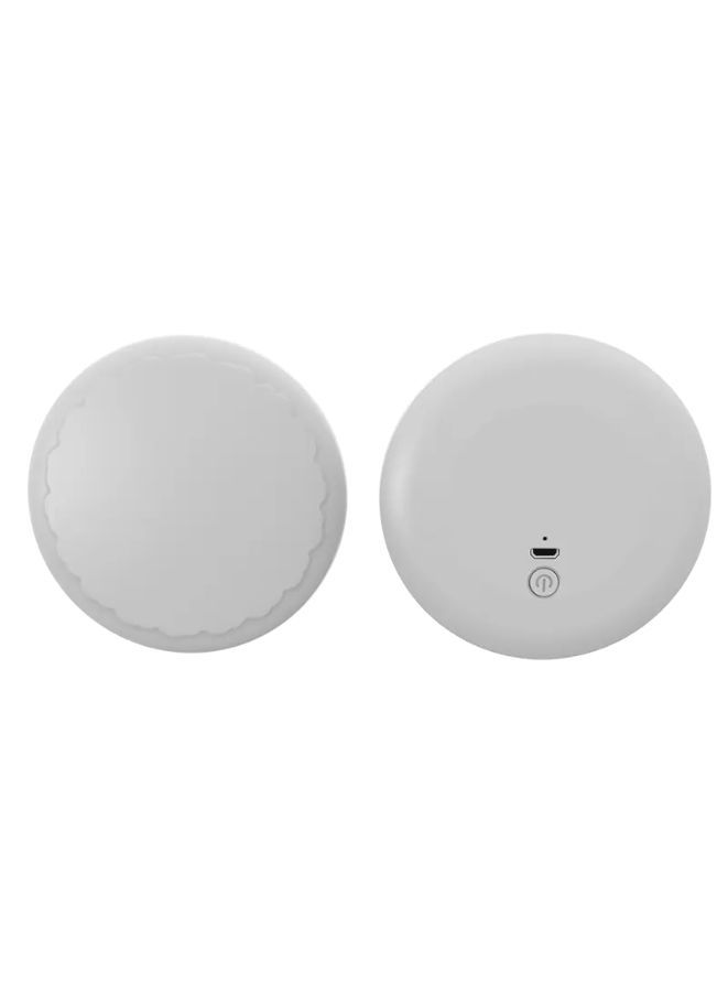 Rechargeable Compact Mirror with Light 1x/2x Magnification Dimmable Lighted Travel Makeup Mirror LED Compact Mirror for Purses Pocket Touch Switch Type-c Charging Daylight Portable Handheld White  - Image 4
