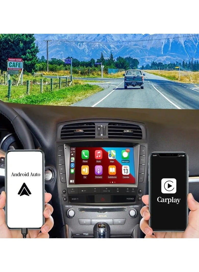 فيريكس شاشة ستيريو سيارة لكزس IS250 IS350 أندرويد 2006-2009 مع Apple Carplay Android Auto لاسلكي واي فاي DSP كاميرا AHD متضمنة واجهة سريعة QLED (4 + 32 جيجابايت 8CORE Carplay) - Image 2