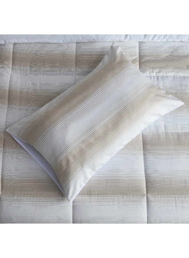 Home Box Verve 2-Piece Yarn Dyed Microfiber Single Comforter Set 220 x 135 cm - Image 5