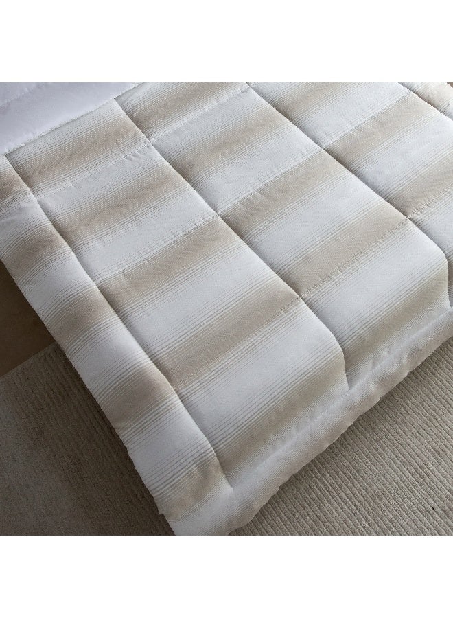 Home Box Verve 2-Piece Yarn Dyed Microfiber Single Comforter Set 220 x 135 cm - Image 3