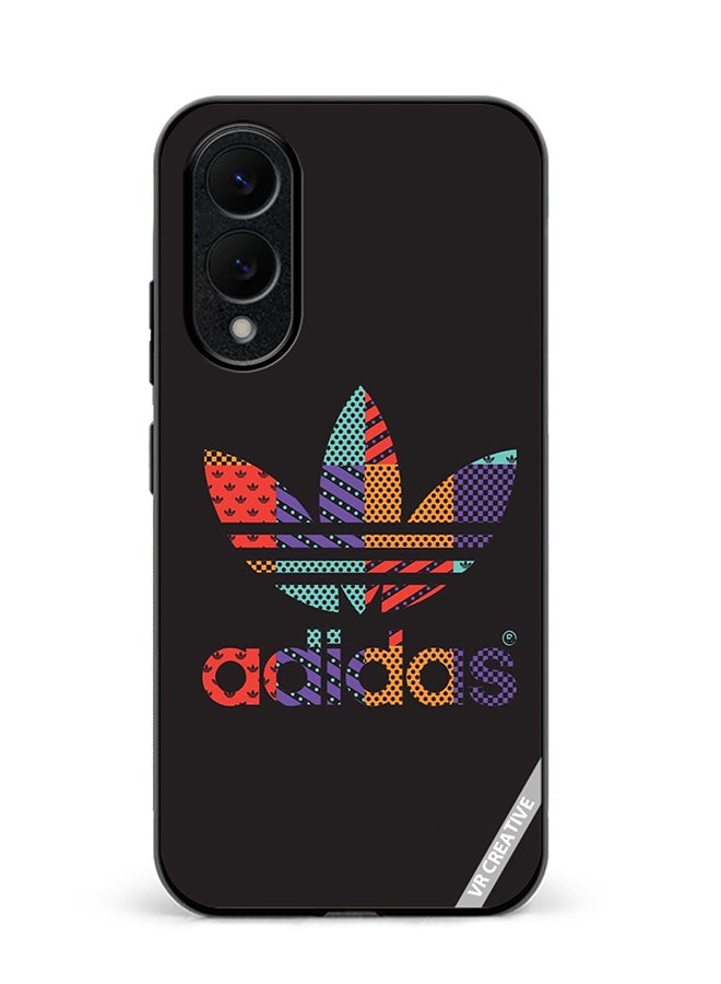 VR CREATIVE Protective Case Cover For Samsung Galaxy S25 Edge Adidas Design Multicolour