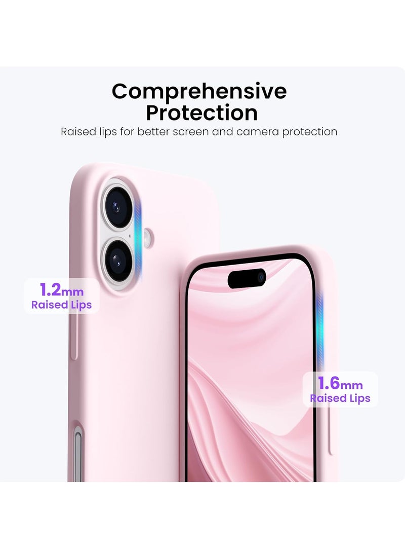 MIGOFAST Designed for iPhone 16 Case Silicone Ultra Slim Shockproof Phone Case with Soft Anti-Scratch Microfiber Lining Enhanced Camera Protection Phone Case for iPhone 16 6.1" - Image 2