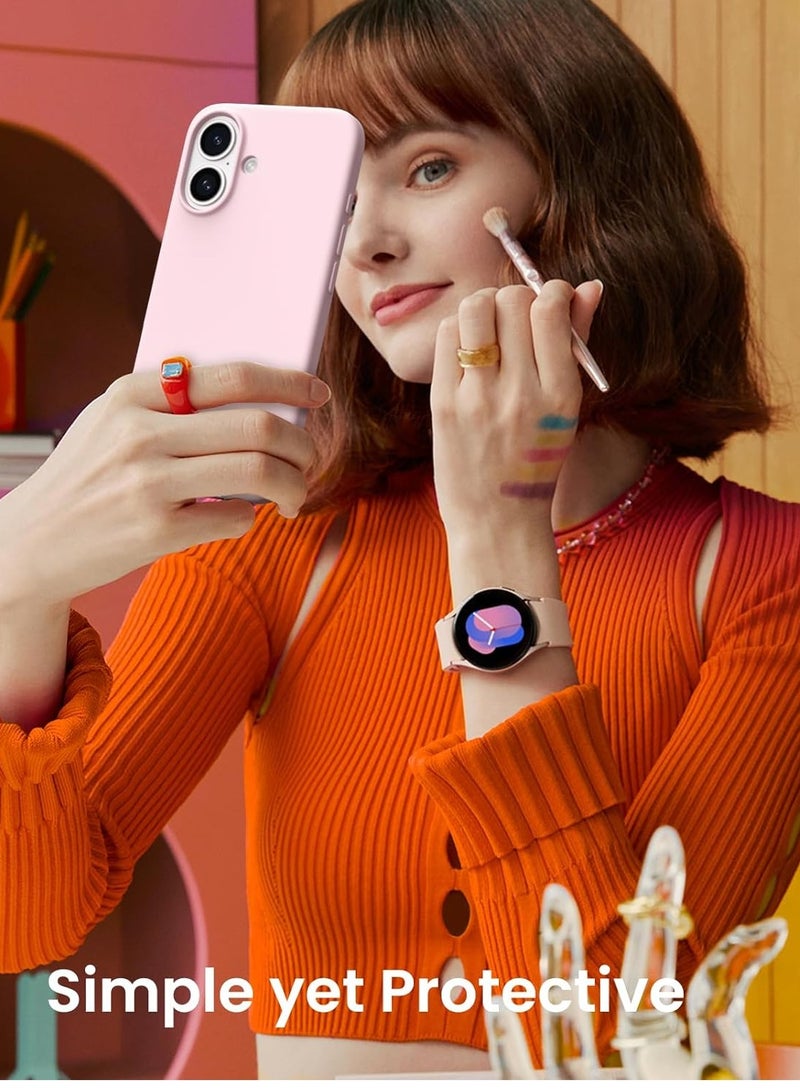 MIGOFAST Designed for iPhone 16 Case Silicone Ultra Slim Shockproof Phone Case with Soft Anti-Scratch Microfiber Lining Enhanced Camera Protection Phone Case for iPhone 16 6.1" - Image 3