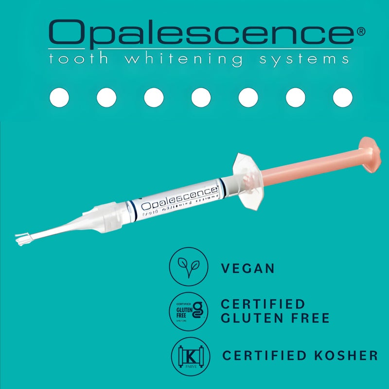 Opalescence 20% with PF Whitening Whitening Refill Kit (8 Syringes) Carbamide Peroxide. Made by Ultradent, in Melon Flavor. Tooth Whitening Refill Syringes - B-5401-4 - Image 3