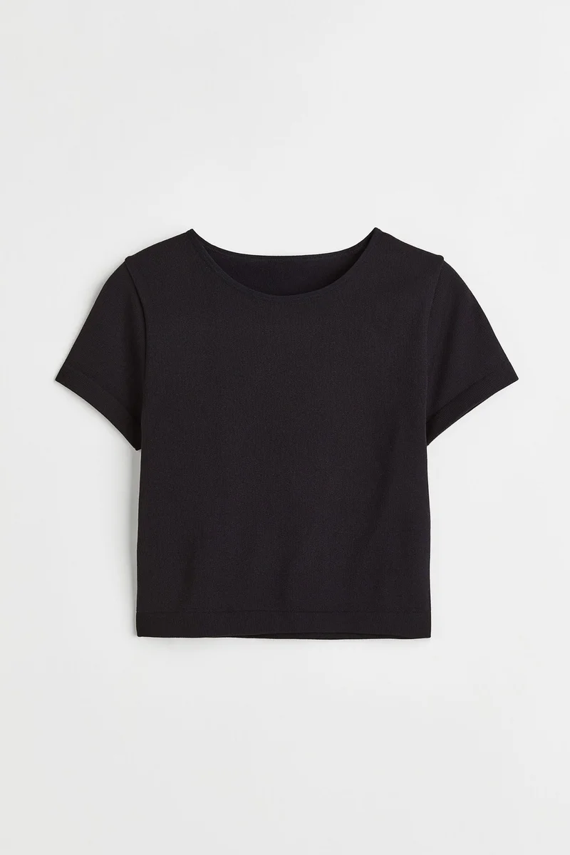 H&M THERMOLITE® ribbed T-shirt