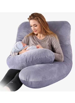 Riolio U-Shaped Pregnancy Pillow Full Body Maternity Support Pillow(125x 72cm)  - Image 2