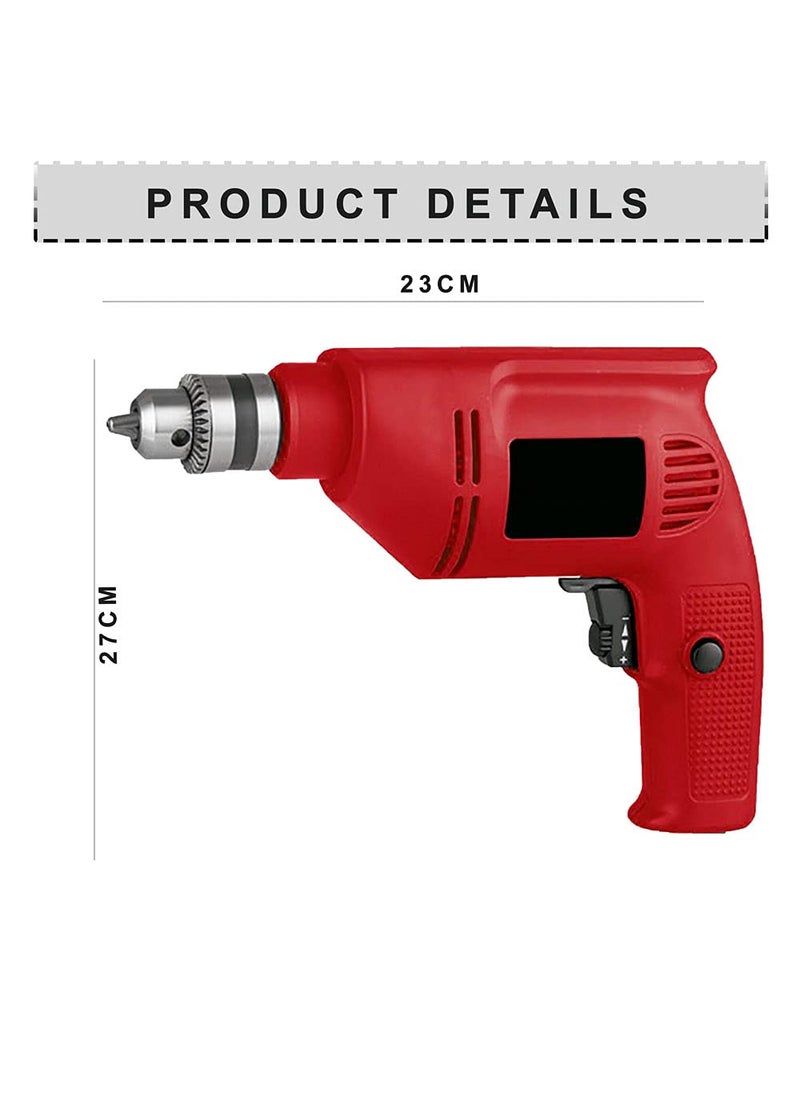 MLD MLD 10mm 300W-400W Reverse Forward Rotation Drill Machine With 6pcs Flat bit set  - Image 3