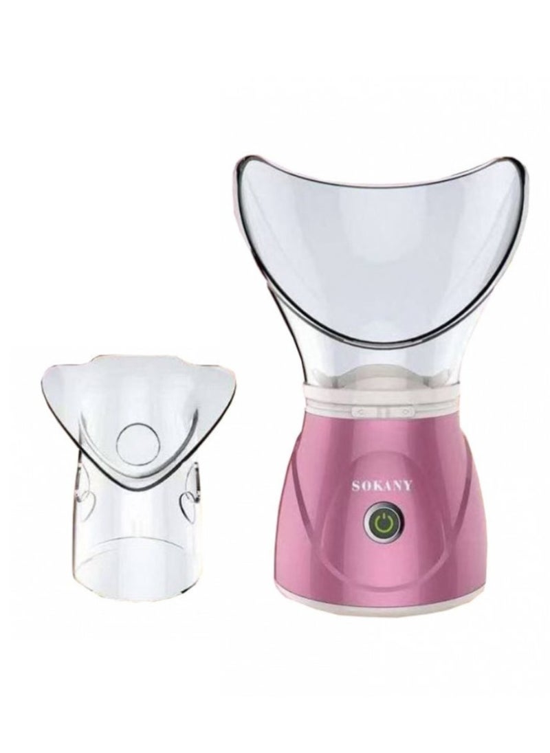 Prime Face Steamer Facial Steamer Nano Ionic Hot and Cold Mist Humidifier, Face Steamer Sauna for Facial Deep Cleaning Pores, Face Steamer Inhaler SPA Moisturizing Atomizer for Dry Skin  - Image 1