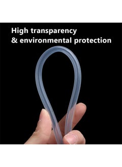 Generic 3 Meters Food Grade Silicone Tubing Clear Flexible Silicone Rubber Air Hose Water Tube Pipe High Temp for Automotive Parts Home Brewing Wine Making (8mm ID x 12mm OD)  - Image 5