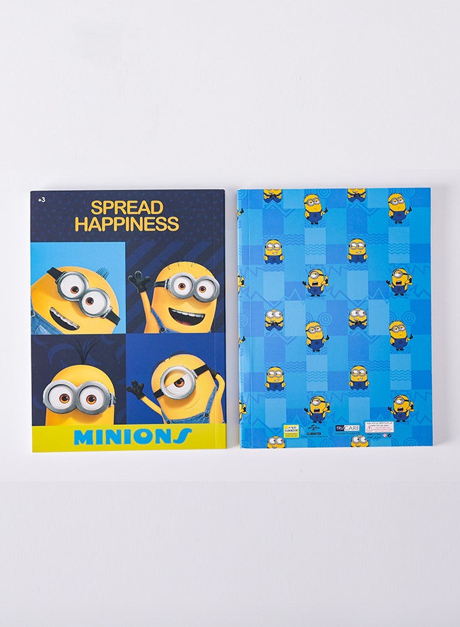 ترو كير دفتر ملاحظات أصفر بطبعة المينيونز للسعادة - Image 2