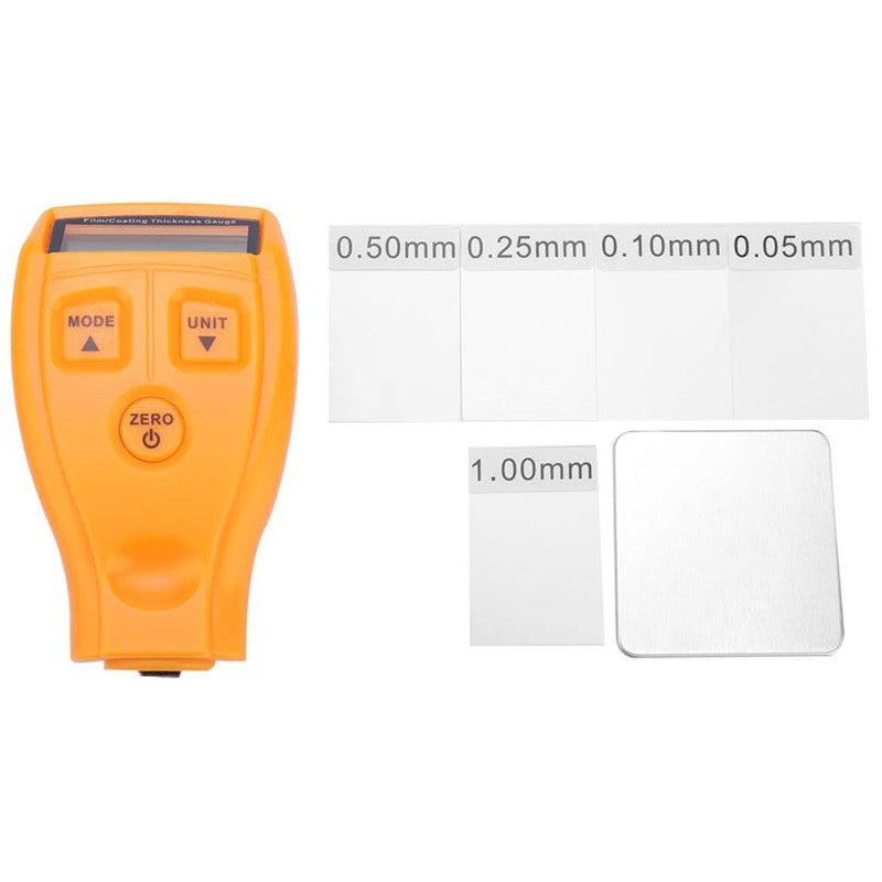 Paint Thickness Gauge: Orange - Car & User Dual Modes, 3 Switchable Measurement Modes, Metric & Imperial Units Coating Thickness Gauge for Automotive Paint Depth Testing, Metal Substrate Coating Measu - Image 5
