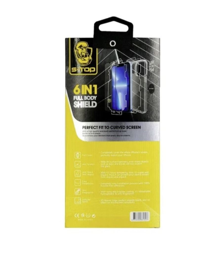 S-TOP Integrated protection package 6 in 1 for iPhone 12 pro - Image 3