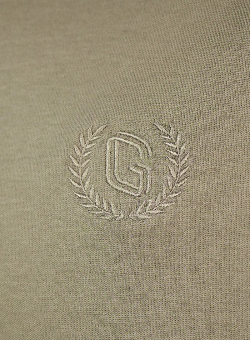 GIORDANO  Men's Regular Liquid Touch Half-Zip Tee for Men | Best Price UAE