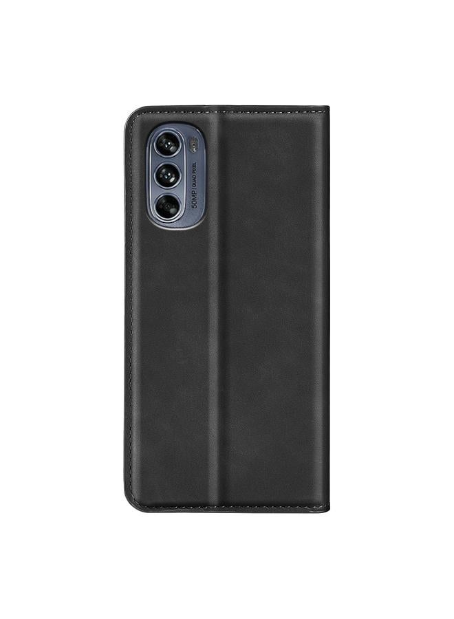 اس-توب جراب لهاتف Motorola G62 5G جراب هاتف جلدي مغناطيسي بتصميم ريترو - Image 3