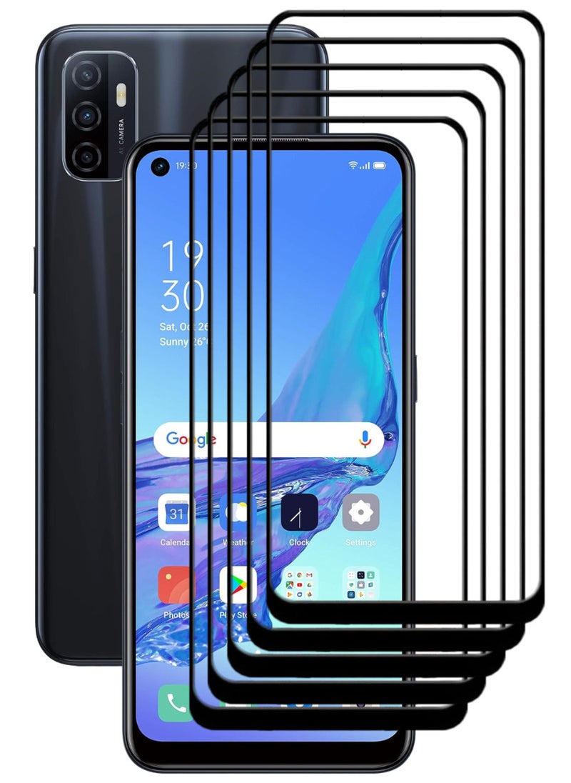 أكاليكس 5 قطع، حماية شاشة،  لهاتف اوبو  A53، جودة ممتازة. - Image 1