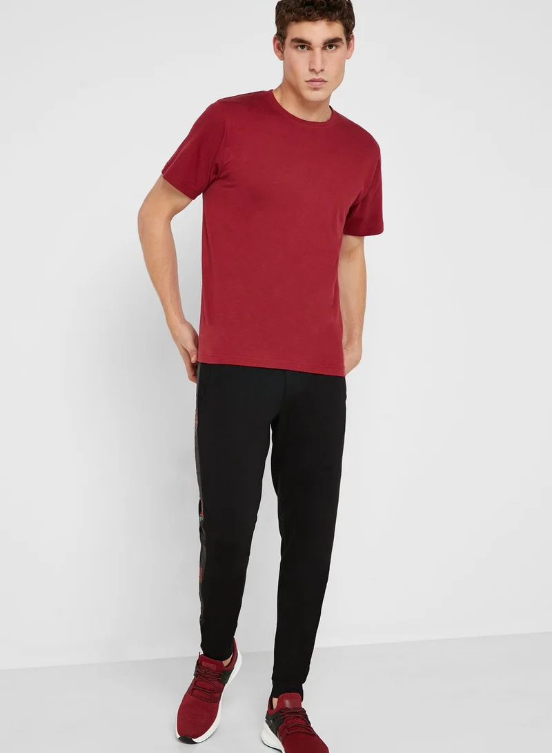 Seventy Five Rose Print Joggers