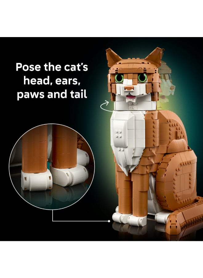 LEGO Ideas Orange Cat, Animal Figure Building Set 21376 (Age 18+, 1755 Pieces) - Image 2