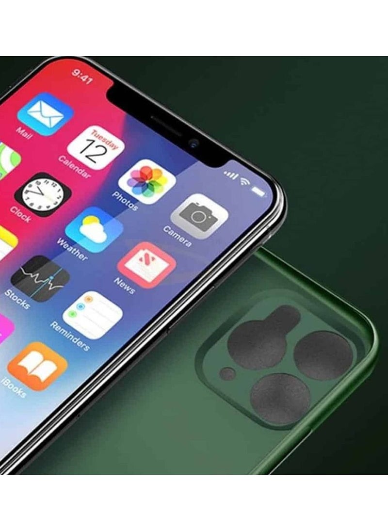 K-Doo غطاء خلفي رقيق للغاية من Air Skin لجهاز iphone 11 Pro، مضاد للانزلاق، تغطية كاملة، أخضر - Image 5