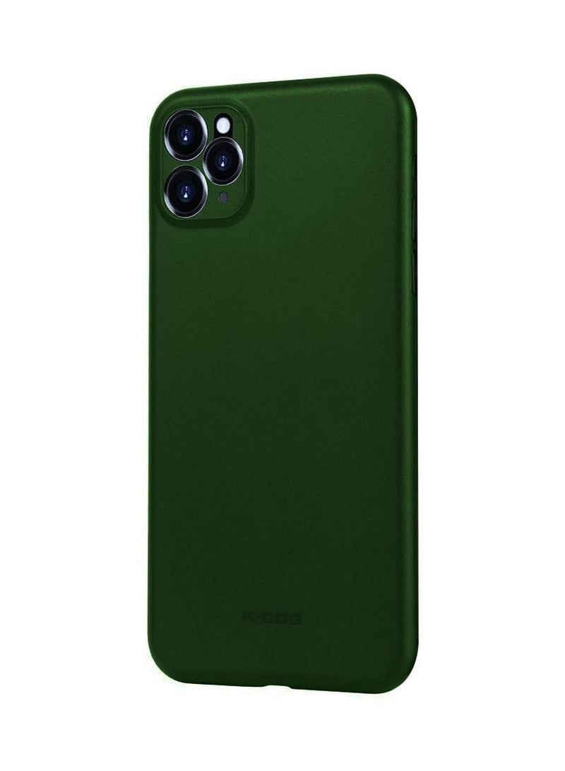 K-Doo غطاء خلفي رقيق للغاية من Air Skin لجهاز iphone 11 Pro، مضاد للانزلاق، تغطية كاملة، أخضر - Image 3