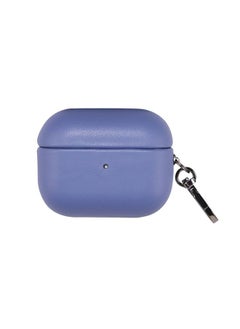 Case Cover For Apple AirPods Pro 2 PU Leather Wireless Bluetooth Earphone Protective Case Wisteria