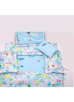 Generic Cotton Nursery Baby Bed Bumper Set Inner Cot Protector, 7 Pieces  - Image 1