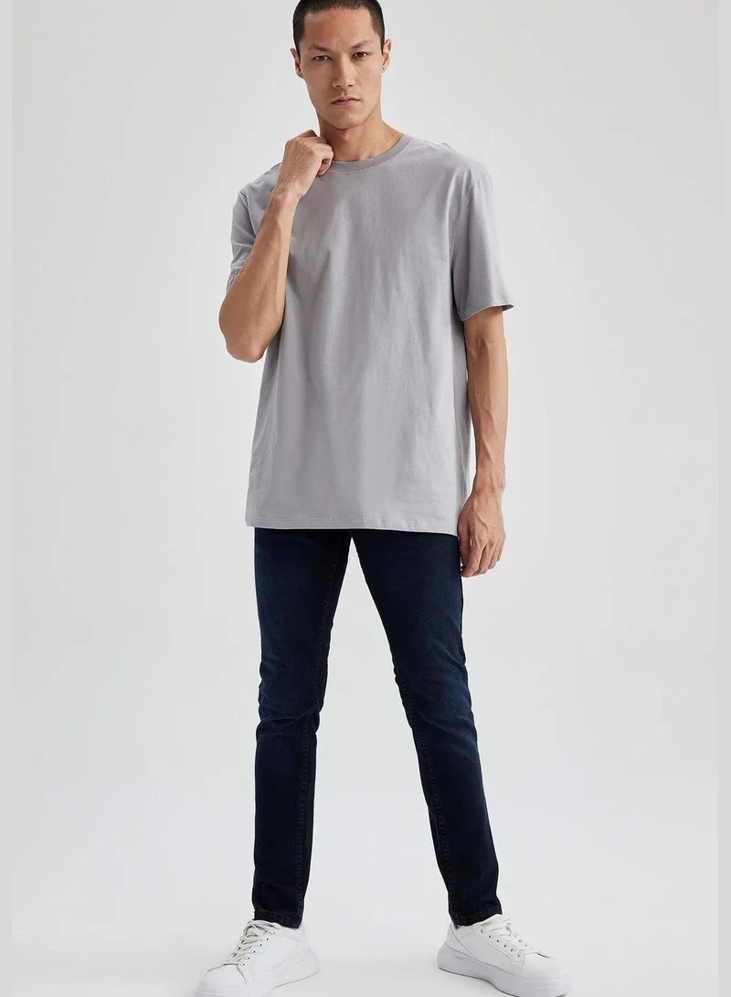 DeFacto Regular Fit Crew Neck Short Sleeve Basic T-Shirt