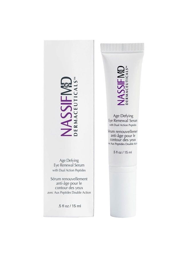 nassif md NassifMD Eye Renewal Eye Wrinkle Cream, Anti Aging Eye Cream for Women, Firming Eye Cream, Under Eye Cream Dark Circles and Puffiness, Brightening Eye Cream - Image 2