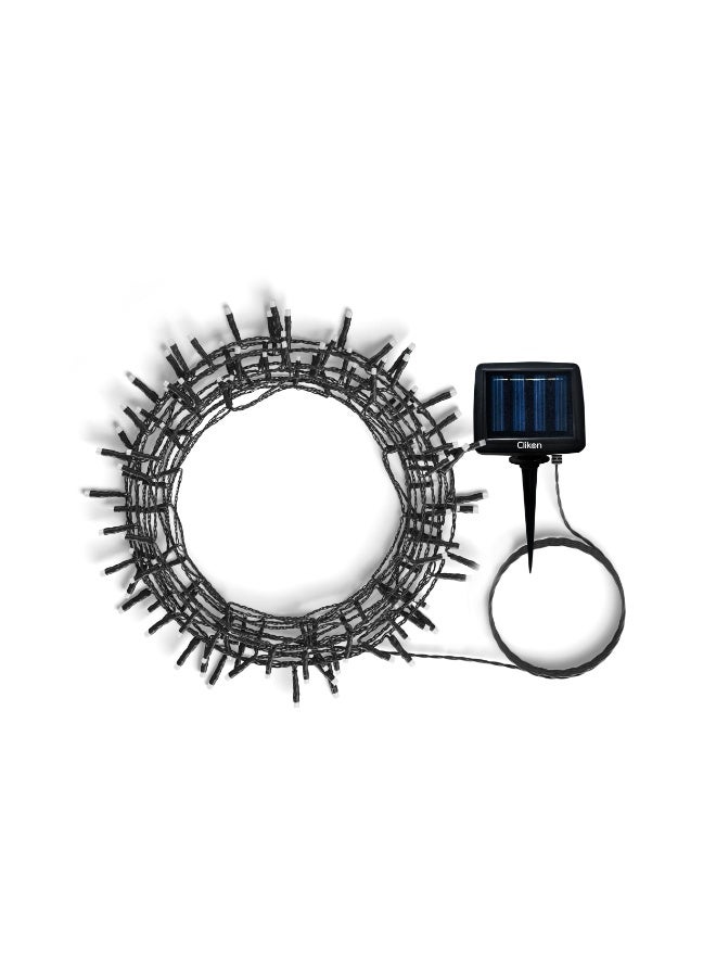50 LED Solar String Light 6.9m Outdoor Decorative Garden Lights with Solar Panel & Rechargeable 300mAh Ni-CD Battery, Automatic Sensor, CK8318