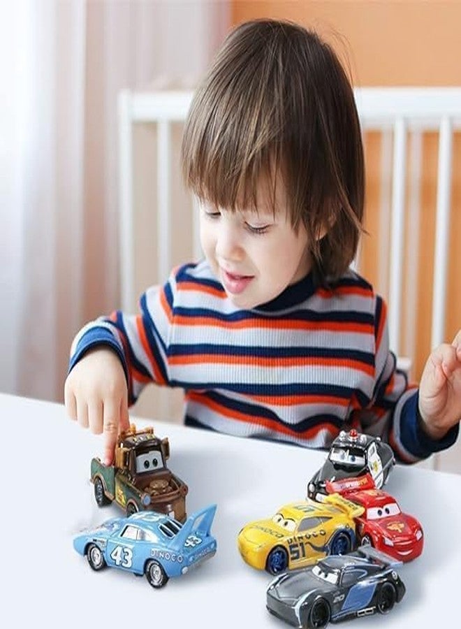 ToyTastic Mini Metal Die Cast Set of-6 Toy Vehicle Play Set Free Wheel High Speed Unbreakable Car for Kids, Small Racing for Exciting Playtime Adventures, Movie Vehicles Car for Kids - Image 2