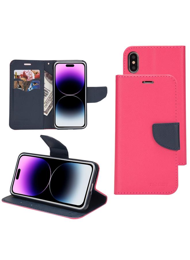 S-TOP Case For iPhone 14 Pro Max Mercury Contrast Color Splicing Leather Phone Case - Image 1