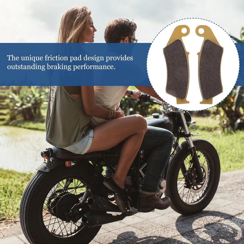 Flexible varied design Motorcycle Brake Pads Set Front Replacement for 125cc/250cc/400cc Wr250/426/450 Atv Disc Brake Pads 2pcs Motorcycle Parts for Motocross and Off-road Use Carefully engineered build Updated modern design Long lifespan Systematic nationwide ship Multiple options Quick use-switch compatible build Closed & open space compatible KSA local stock Multi-use detailed build Integrated practical design KSA standard compatible design Multiple local stock source Surface safe Global light sturdy raw material Matte anti slip finish Space saving General standard crafted Repeated detach compatible build High precision lightweight material Detachable clean Spec upgraded improved quality Oil resistant Integrated warehouse solution Multi option design - Image 5