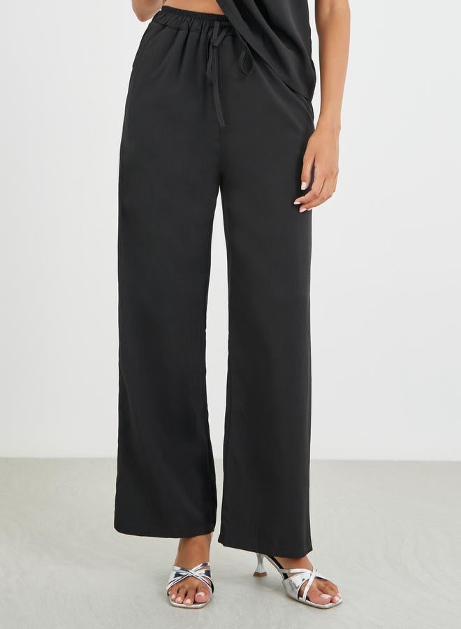 Take Two Sequined Neckline Top and Pants Co-Ords - Image 4