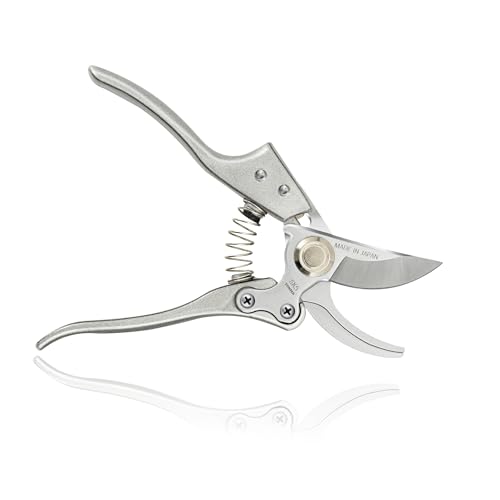 TONMA JP TONMA Pruning Shears for Gardening [Made in Japan] 8 Inch Bypass Garden Scissors Secateurs, Premium Japanese Gardening Tools Hand Pruner Clippers with Ergonomic Handle - Image 1