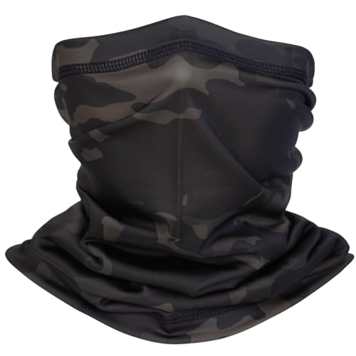 XY3545HS Camo Neck Gaiter Face Mask Ski Scarf for Men&Women UV Protection Windproof for Fishing Hunting Cycling - Image 1