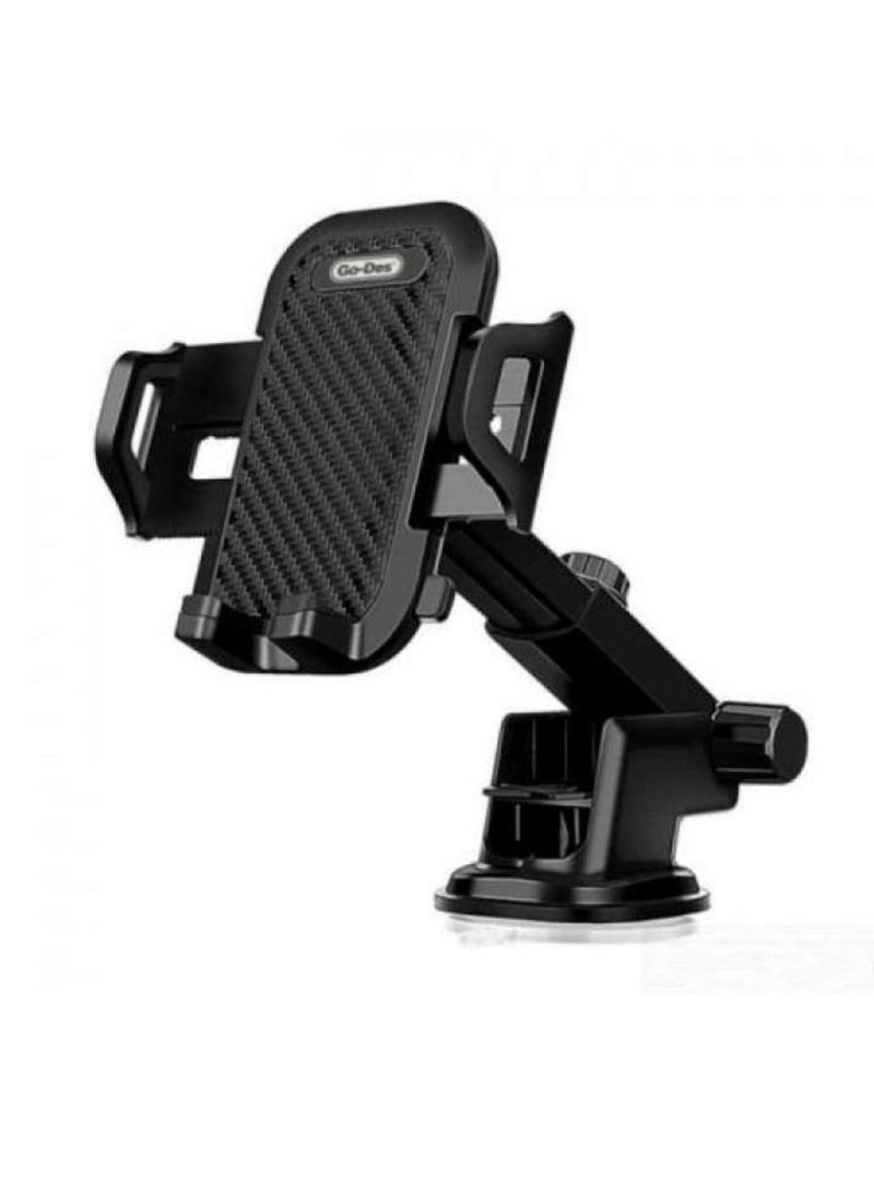 GO-DES GD-HD693 2 In 1 Shockproof Car Holder - Image 1