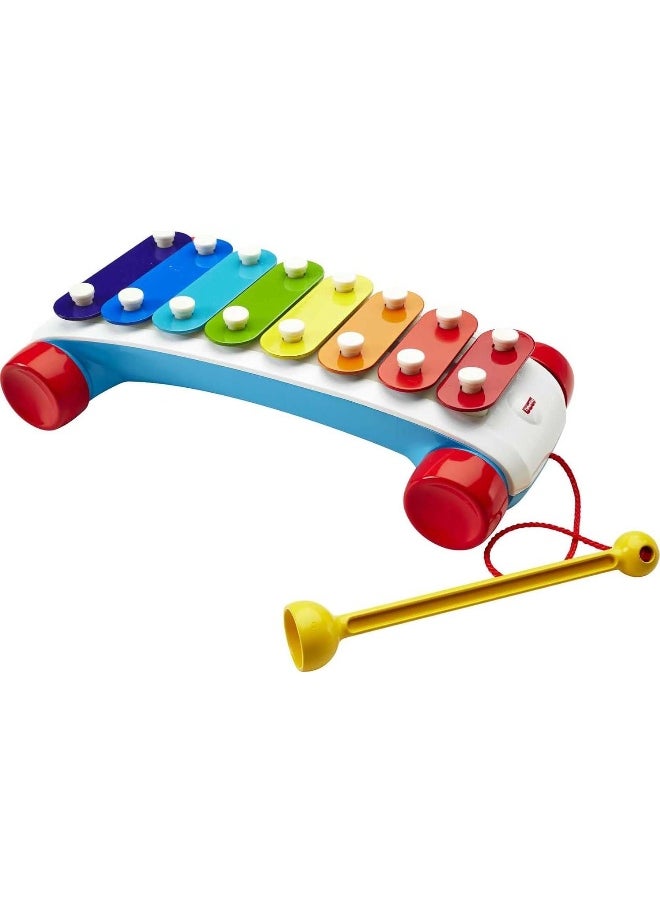 Fisher-Price Classic Xylophone, Toddler Musical Instrument Pull Toy  - Image 1