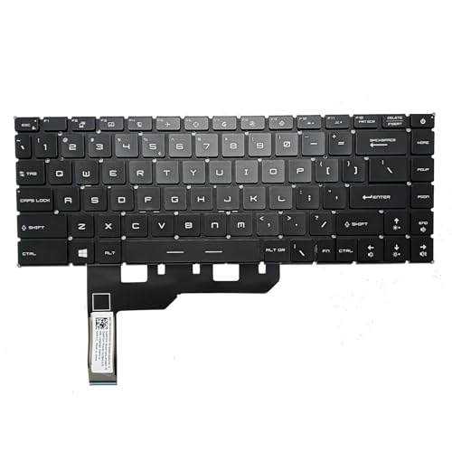 SUNMALL RGB Backlit Replacement Keyboard Compatible with MSI GP66 Leopard 10UH 11UH 11UG 11UE GE66 11UG 11UE MS-1543 GS66 MS-16V1 MS-16V4 MS-1541 GF73 GL75 MS-17E7 Creator 15 A11UE - Image 1