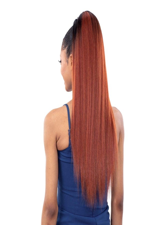 ميلكي واي Shake N Go Organique Pony Pro Mastermix Ponytail - YAKY STRAIGHT 28 (OT27) - Image 2