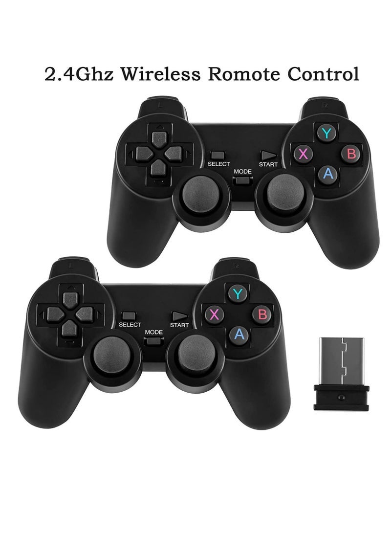 Gravity Wireless Retro Game Console, Plug and Play Video Game Stick Built in 10000+ Games,9 Classic Emulators, 4K High Definition HDMI Output for TV with Dual 2.4G Wireless Controllers - Image 3