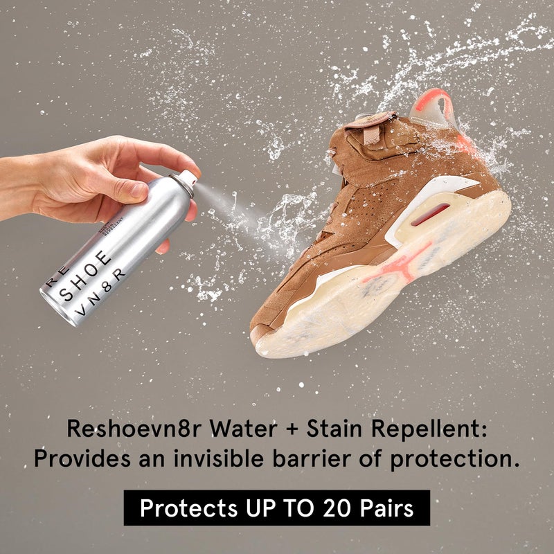 Reshoevn8r Waterproof Shoe Protector for Water & Stain (6.5oz) - Water Repellent for Sneakers, Suede, Canvas, Leather or White Shoe - Image 5