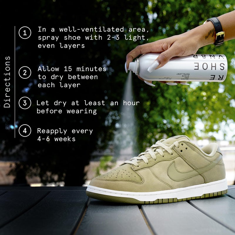 Reshoevn8r Waterproof Shoe Protector for Water & Stain (6.5oz) - Water Repellent for Sneakers, Suede, Canvas, Leather or White Shoe - Image 4