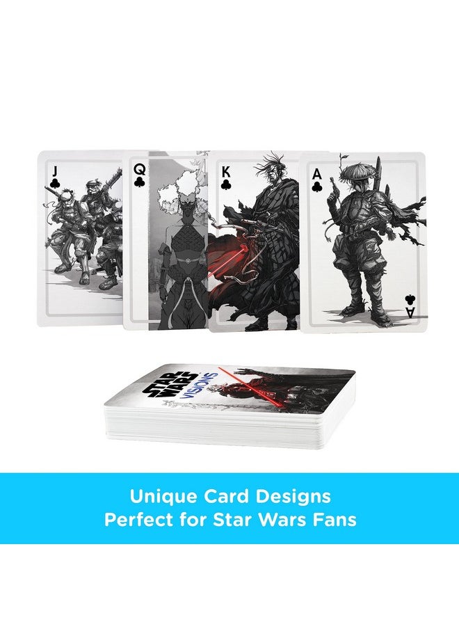 Aquarius Star Wars Visions Playing Cards - Star Wars Themed Deck Of Cards For Your Favorite Card Games - Officially Licensed Star Wars Merchandise & Collectibles  - Image 3